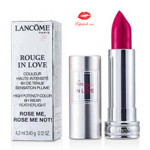 Son Lancome 375N hồng cánh sen