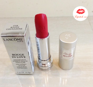 Son Lancome màu 175B Rouge Grenadine 