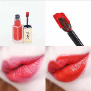 Son Kem Lì YSL 01 Rouge Tatouage Màu Đỏ Tươi